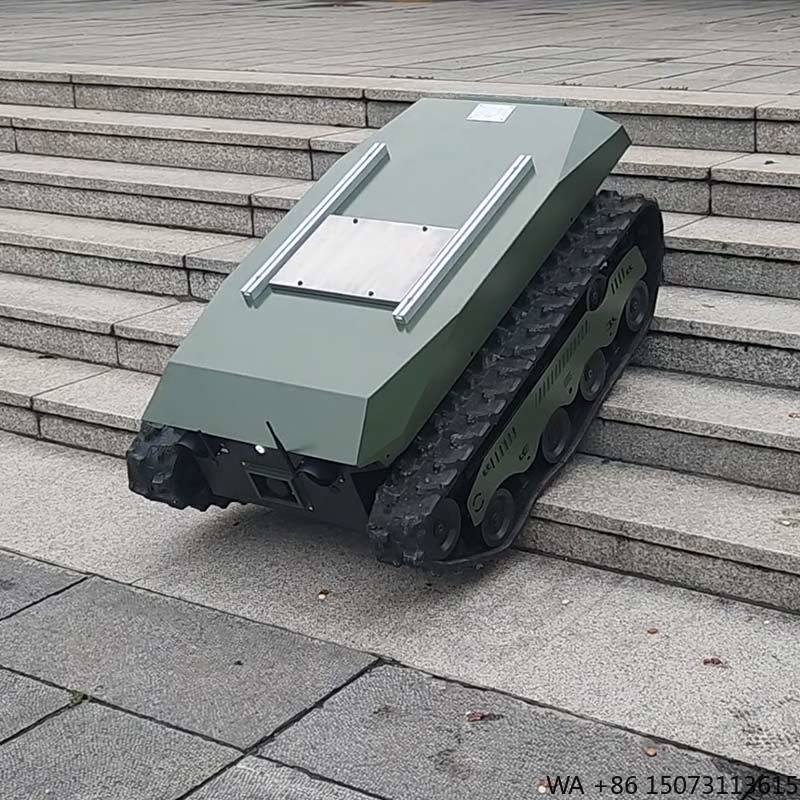 Tracked Robot Chassis - 계단 오르기 능력이 있는 크롤러 덤퍼