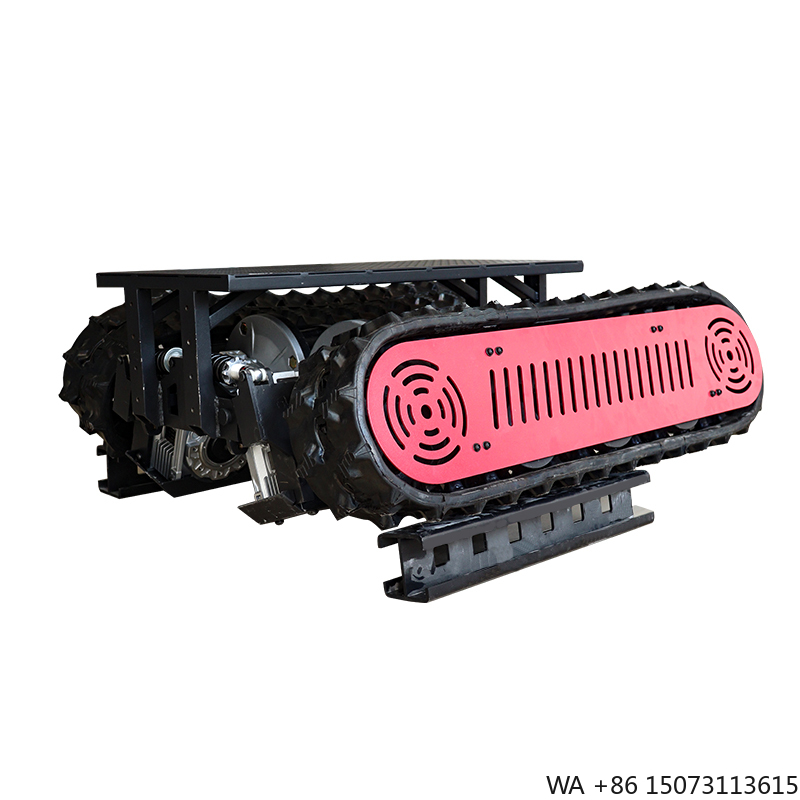 Tracked Robot Chassis - 수중 IP68 케이블 와인더 로봇 섀시,