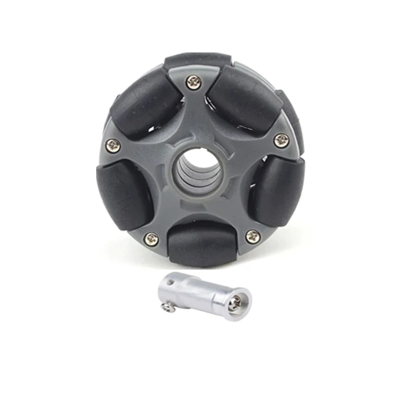 Robot Wheel - 5/20kg 하중, 1/2/4개 세트, 58/100mm 나일론