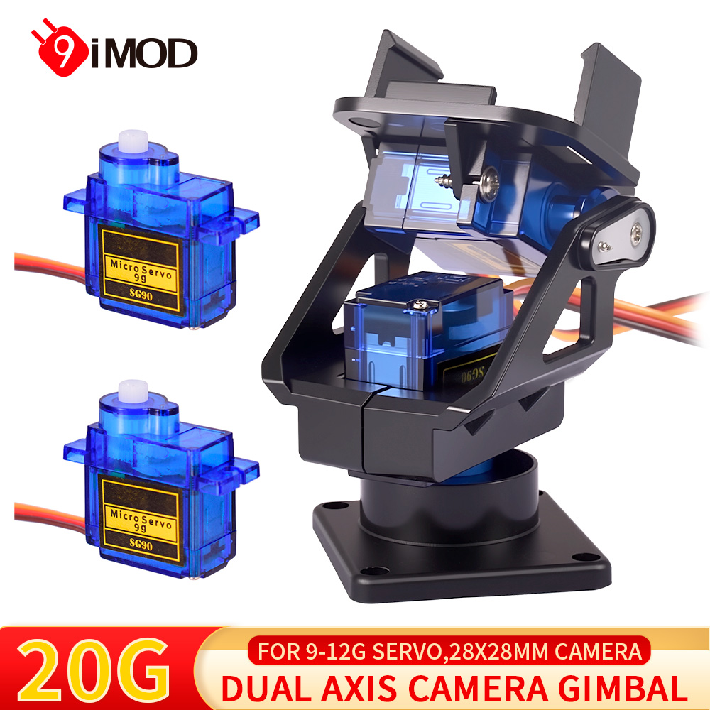 Pan Tilt Bracket - 9IMOD 미니 카메라 플랫폼 20G FPV