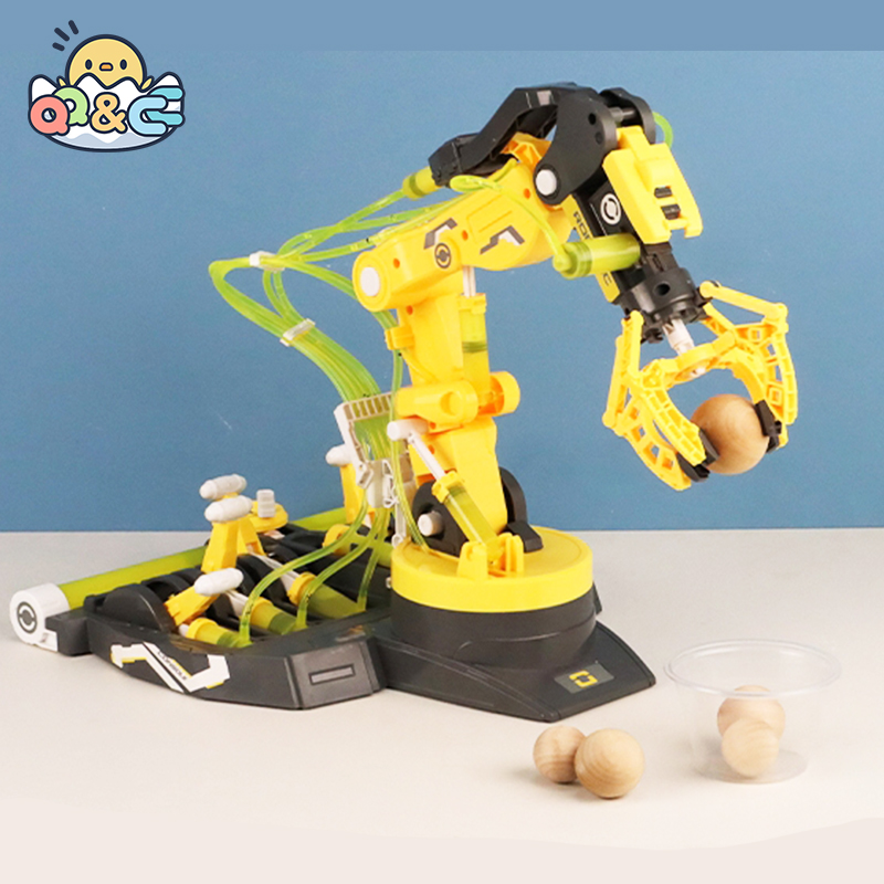 Robot Arm Metal - DIY 조립 유압 기계 팔 과학