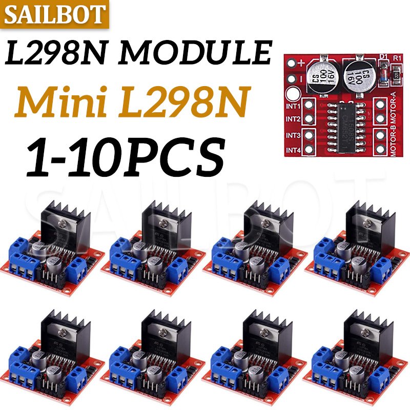 L298N Module - 1/5/10PCS L298N DC 모터 드라이버 MX1508