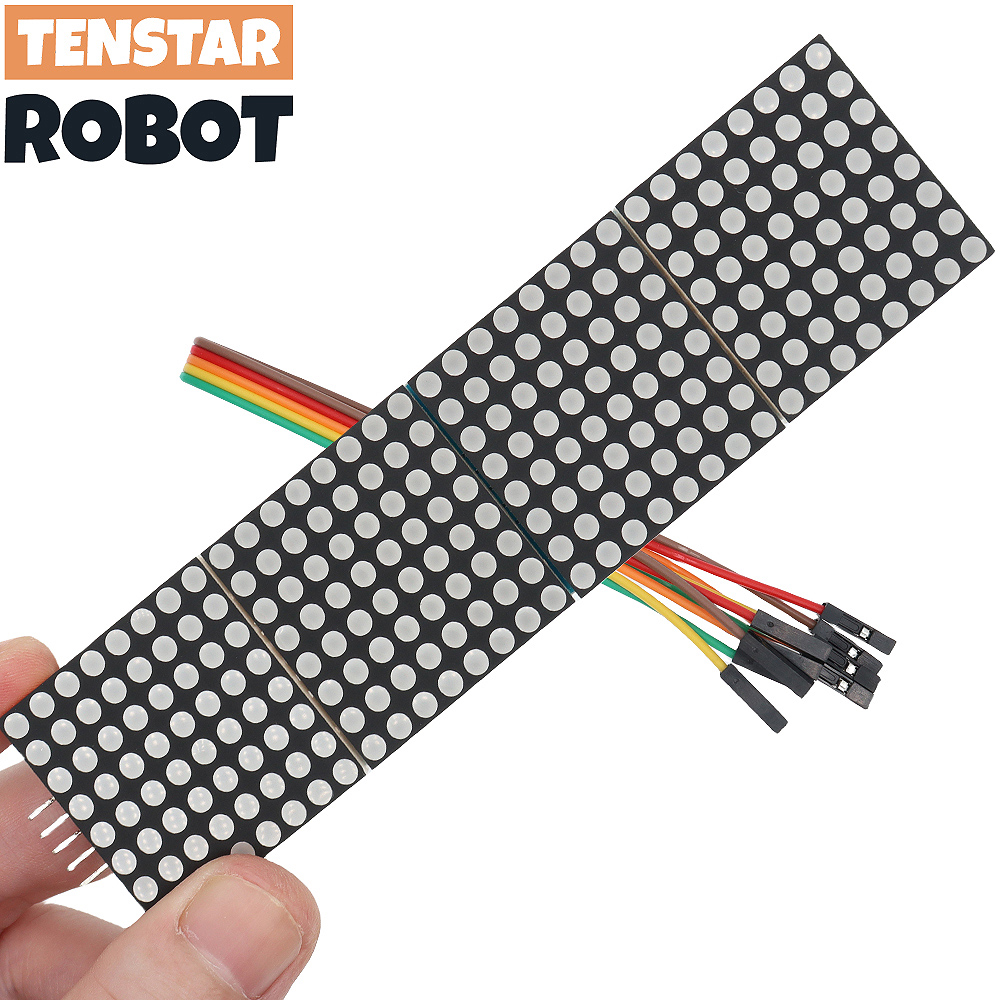 Line Follower Robot - MAX7219 도트 매트릭스 모듈 마이크로컨트롤러 4