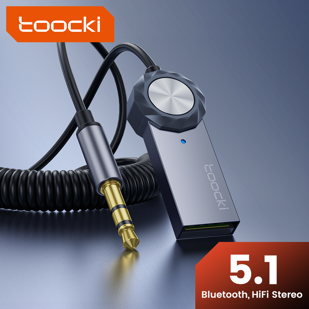 Robot Bluetooth Car - TOOCKI 블루투스 Aux 어댑터, 블루투스 5.1