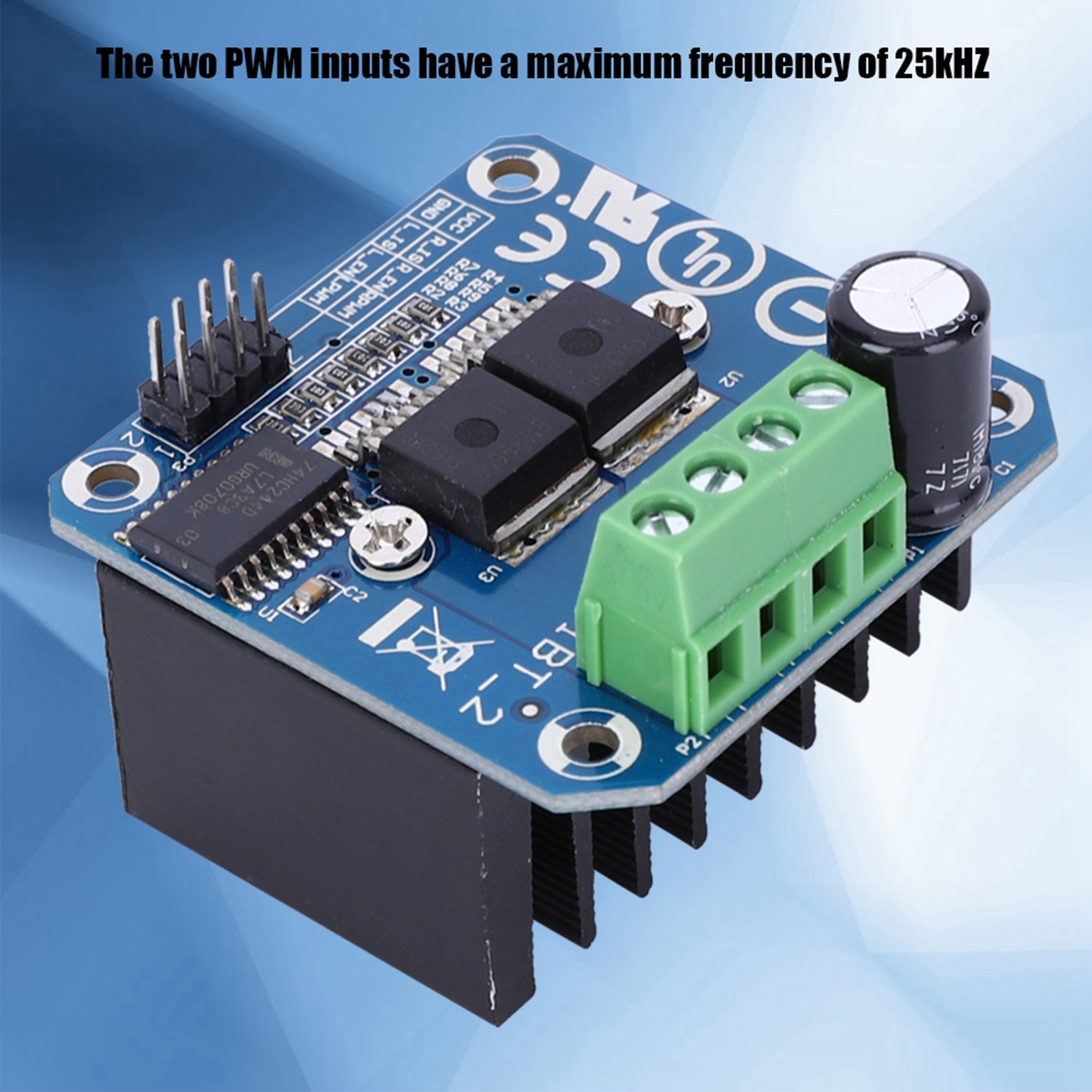 Motor Driver Module - BTS7960 43A 모터 드라이브 모듈 모터