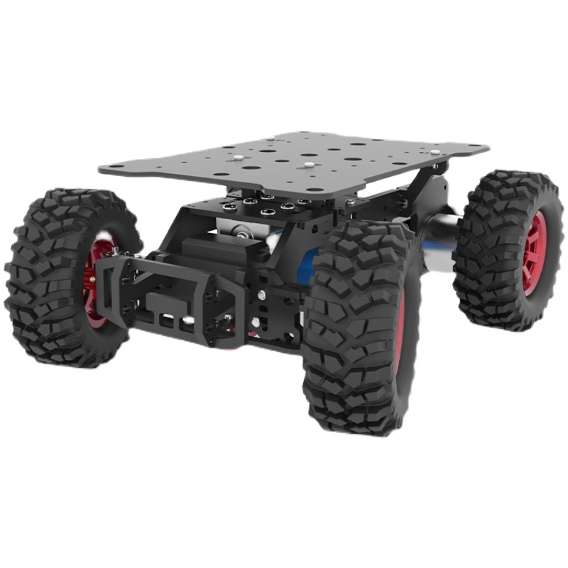 Tracked Robot Chassis - 아커만 섀시/스마트카/스티어링 기어 스티어링/로봇/ROS 시스템 장착