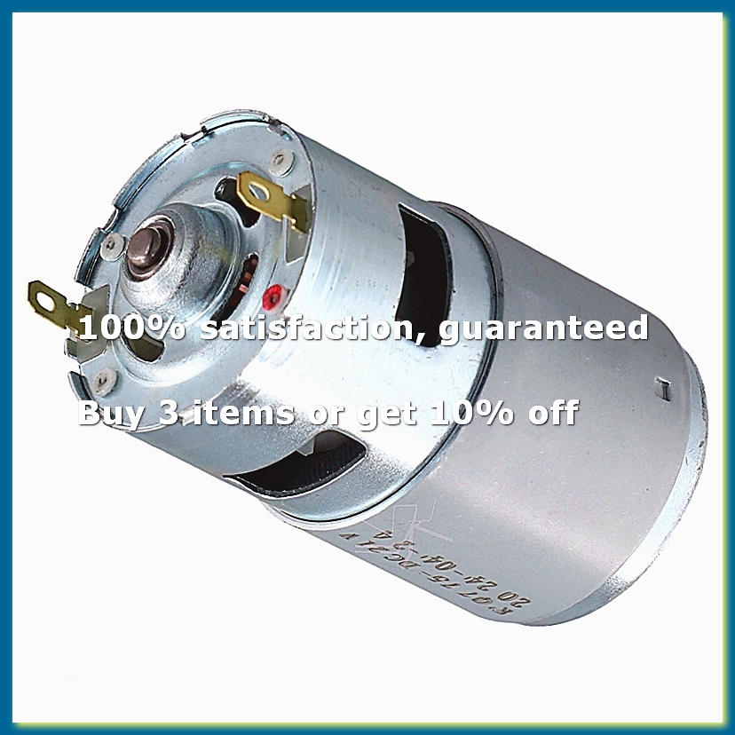 Dc Motor - 775 DC 21V 소형 브러시 모터