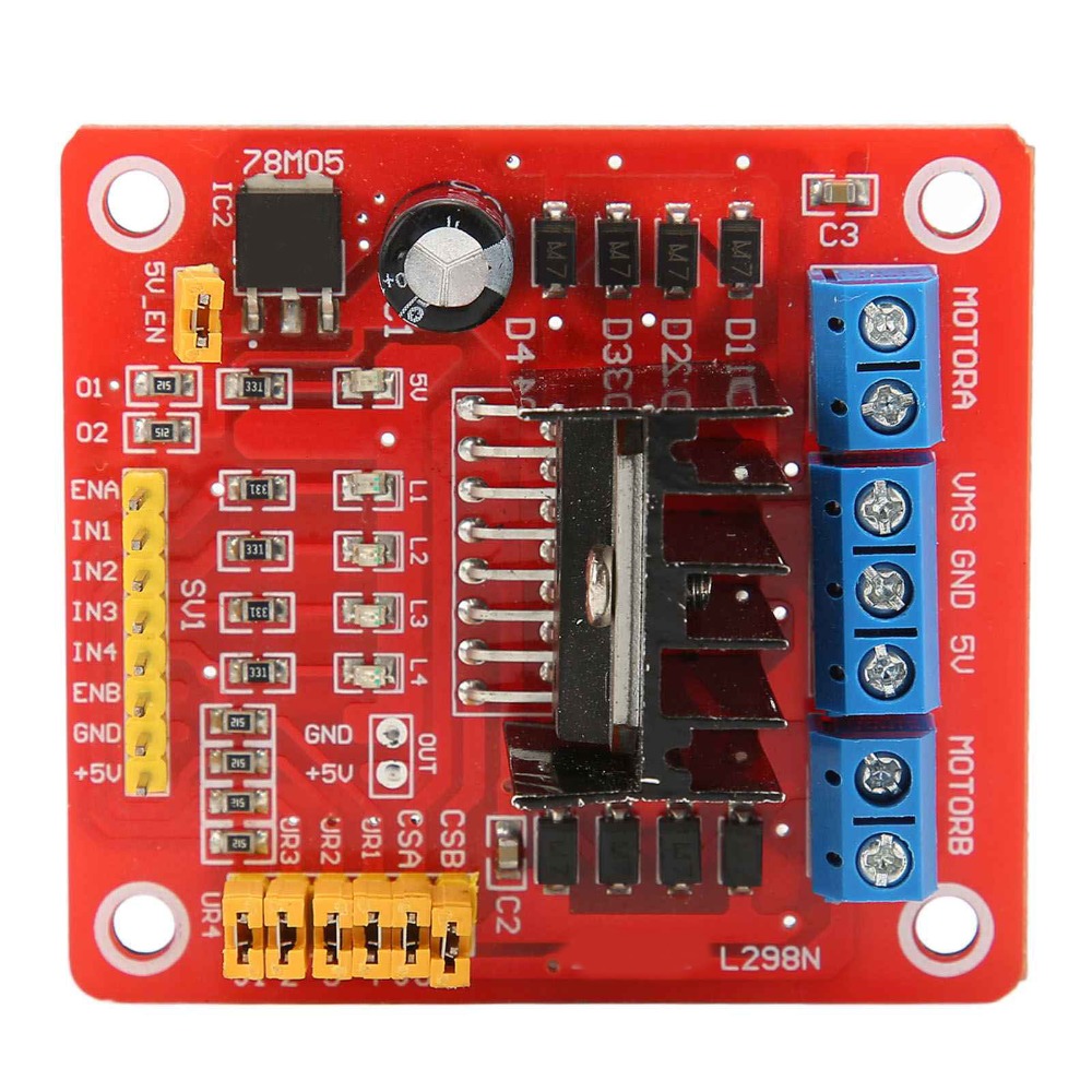 L298N Module - L298N 스테퍼 모터 드라이버 모듈 5V-35V