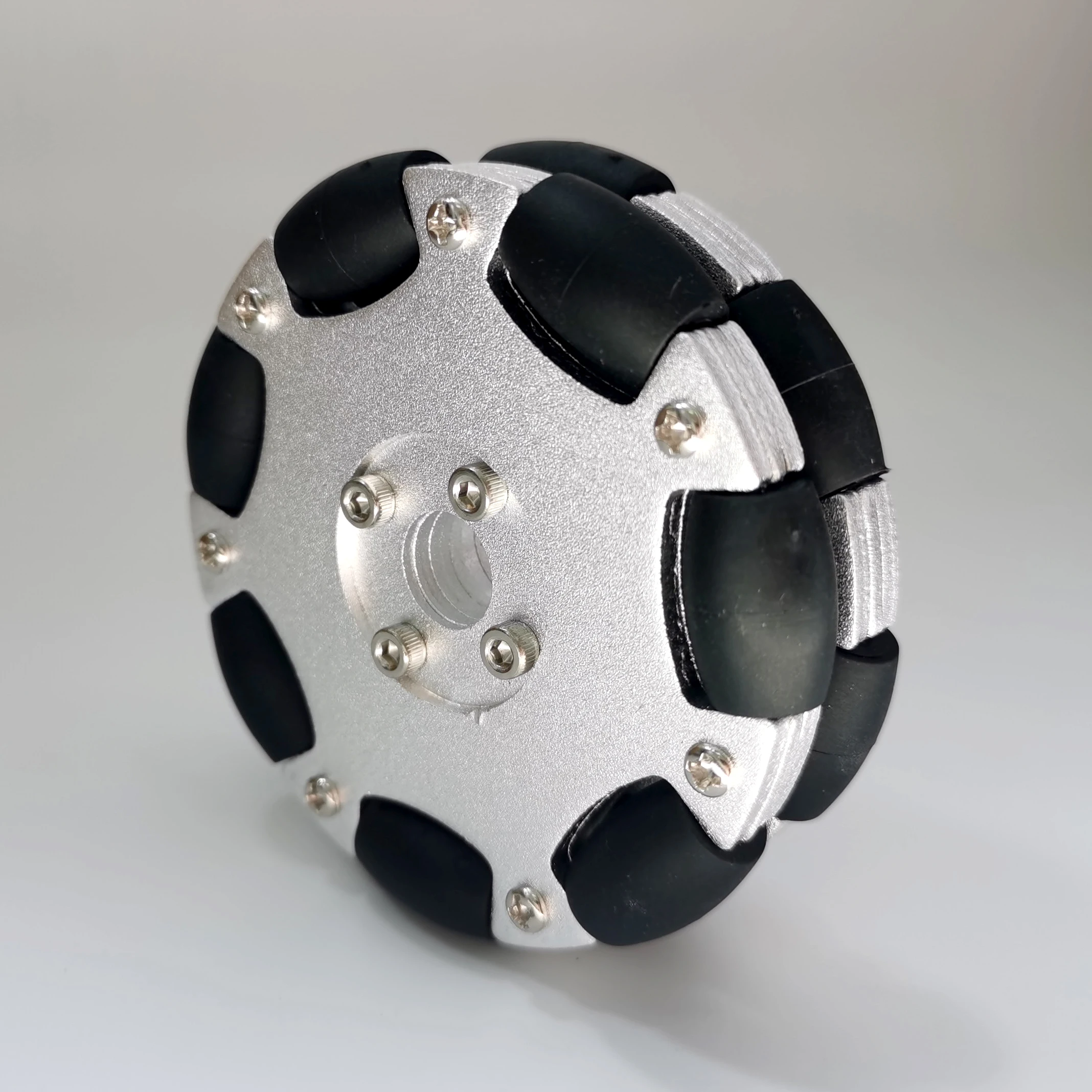Omni Wheel - 82mm 알루미늄 이중 전방향 휠