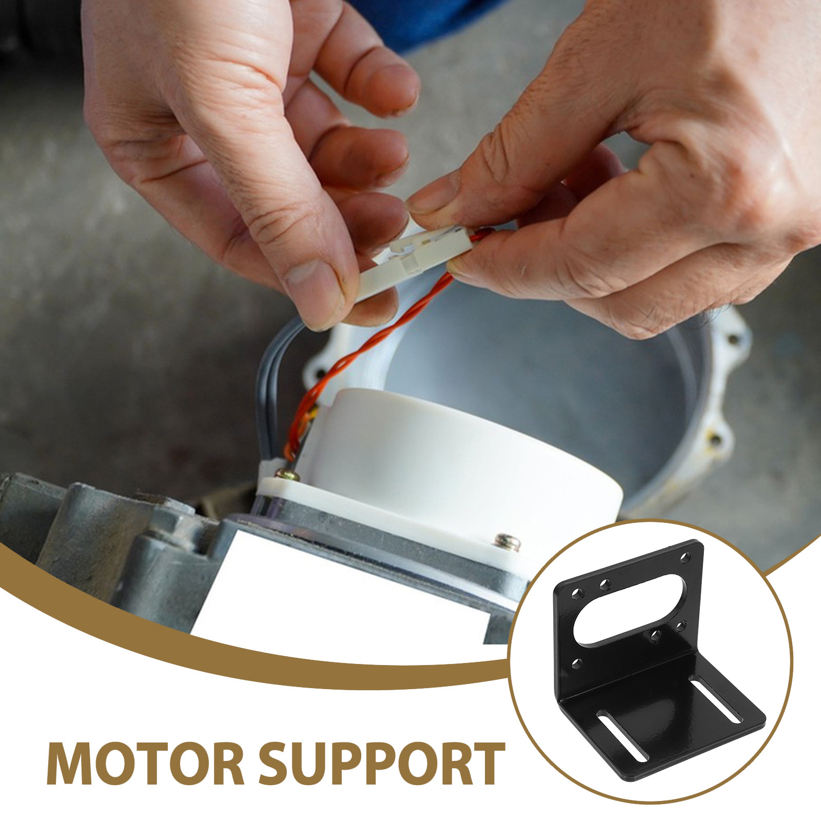 기어 모터 장착 브래킷 안정적인 강철 구조 간편한 설치 - Geared Motor 리뷰 및 가격