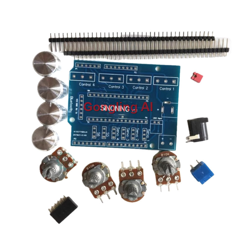 4 채널 노브 서보 컨트롤러 쉴드 보드 전위차계 MG9 - Sg90 Servo 리뷰 및 가격