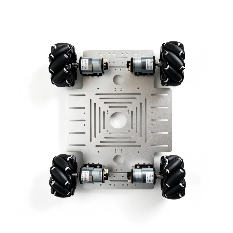 15kg 하중 4륜 구동 메카넘 휠 로봇 자동차 키트  - Robot Car Kit 리뷰 및 가격