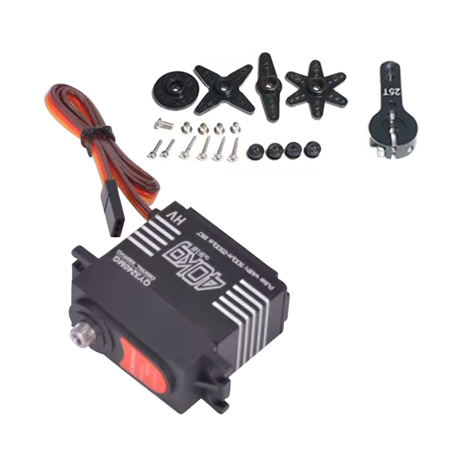 40KG 디지털 서보 방수 대형 토크 메탈 기어 180 - Servo Kit 리뷰 및 가격