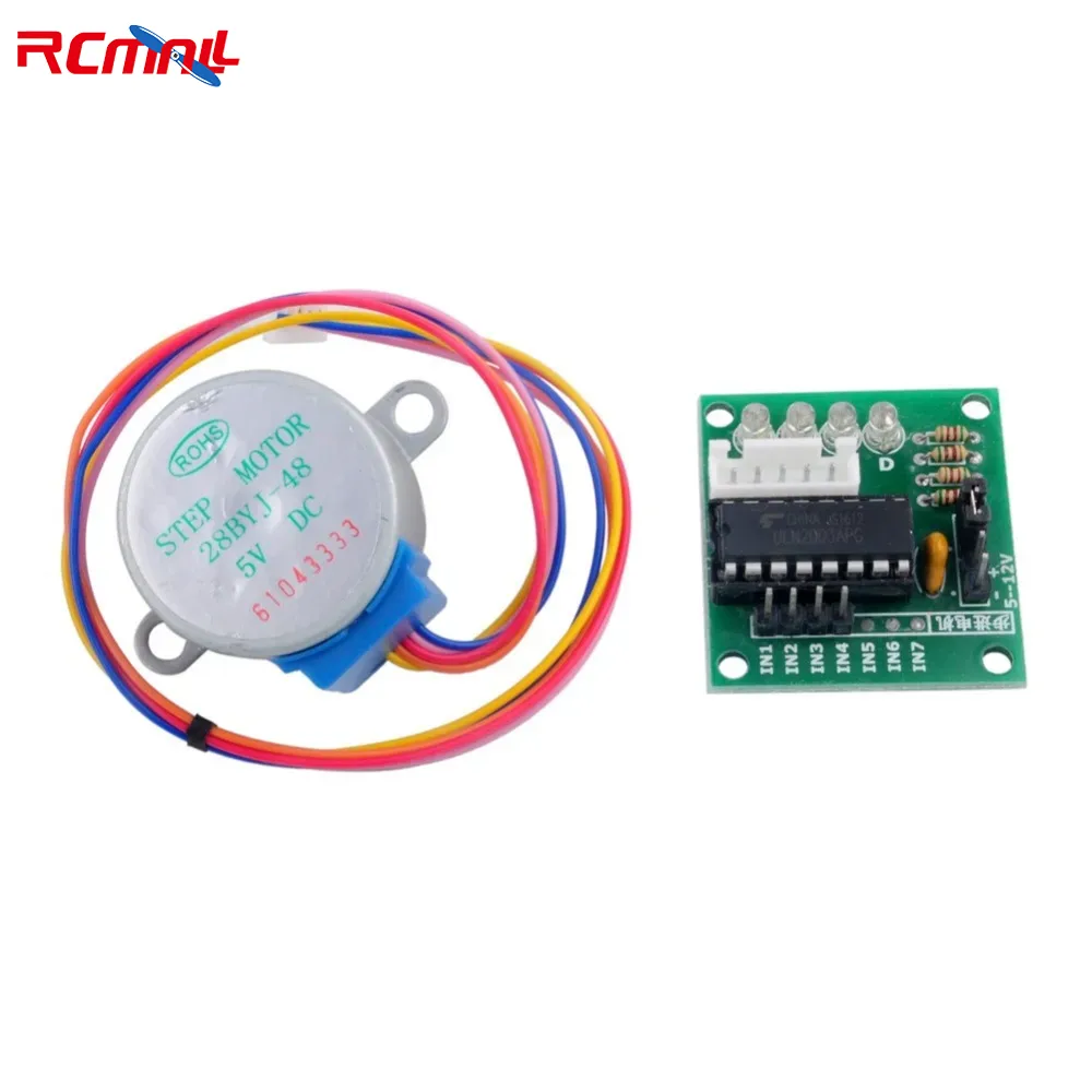 28BYJ-48 4상 DC 기어 스테퍼 모터 5V +  - Uln2003 Driver 리뷰 및 가격