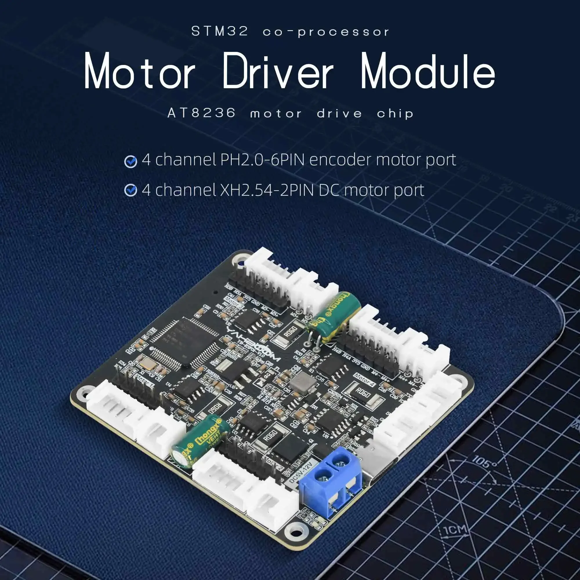 Yahboom 4채널 인코더 모터 드라이버 모듈 전압  - Motor Driver Module 리뷰 및 가격