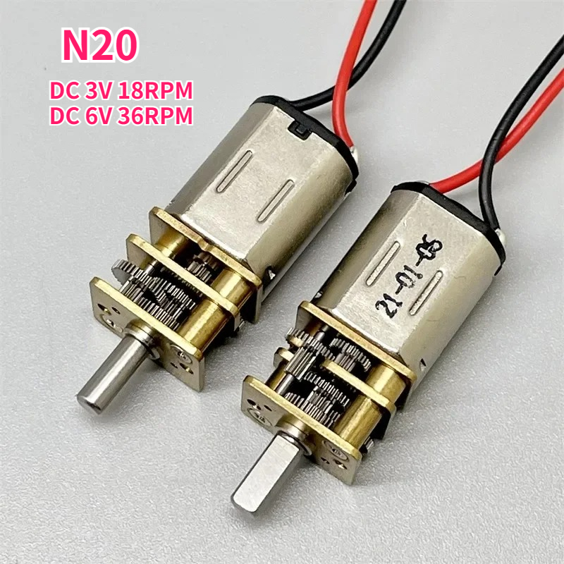 N20 DC 3V 18rpm 6V 36RPM 미니 7m - Dc Motor 리뷰 및 가격