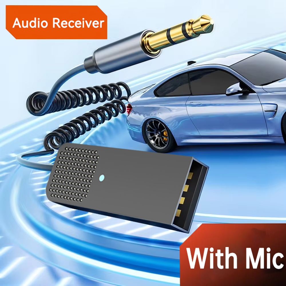 새로 업그레이드된 블루투스 차량용 AUX 어댑터 USB - Robot Bluetooth Car 리뷰 및 가격