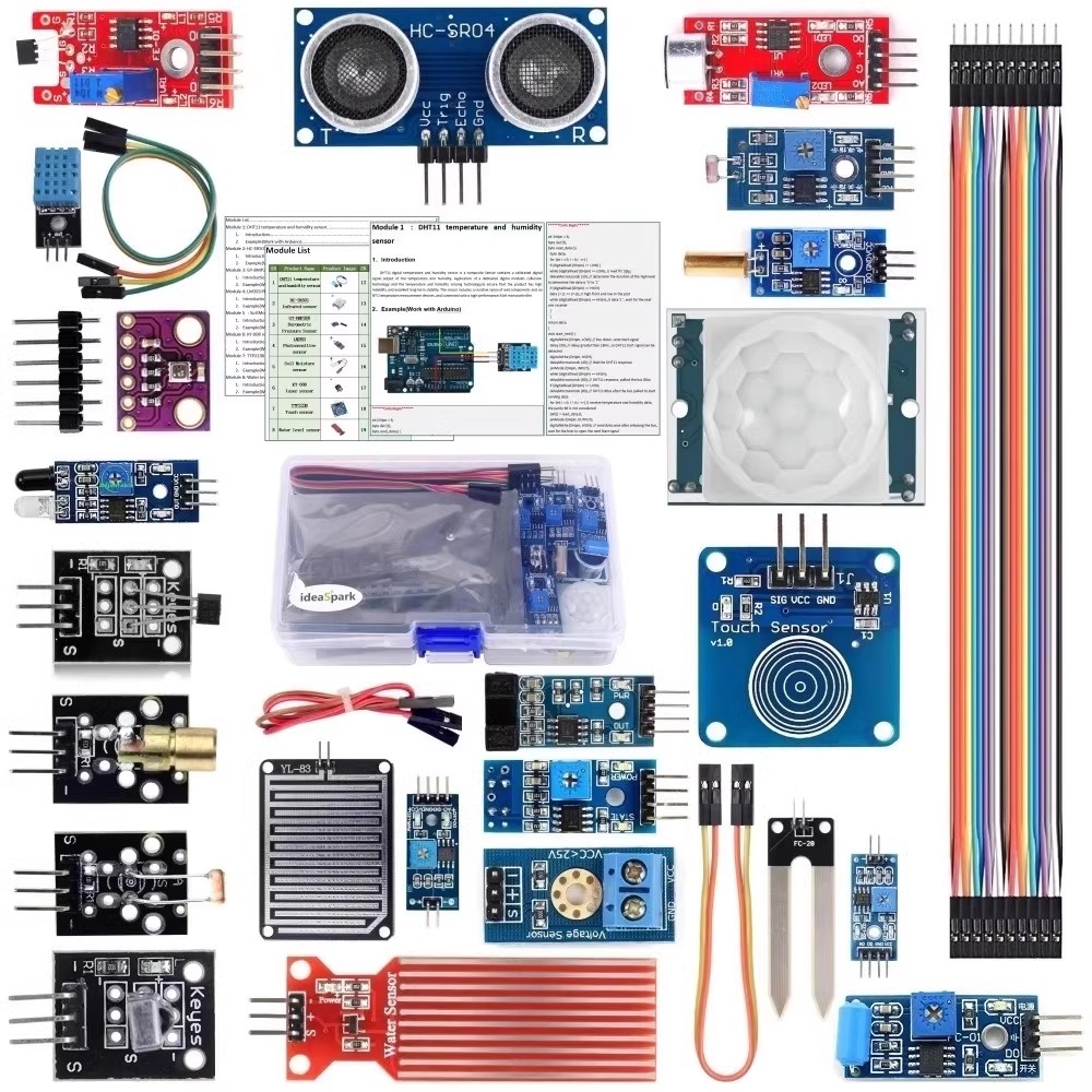 로봇 학습을 위한 22 in 1 센서 키트 모듈 키트  - Microbit Robot 리뷰 및 가격