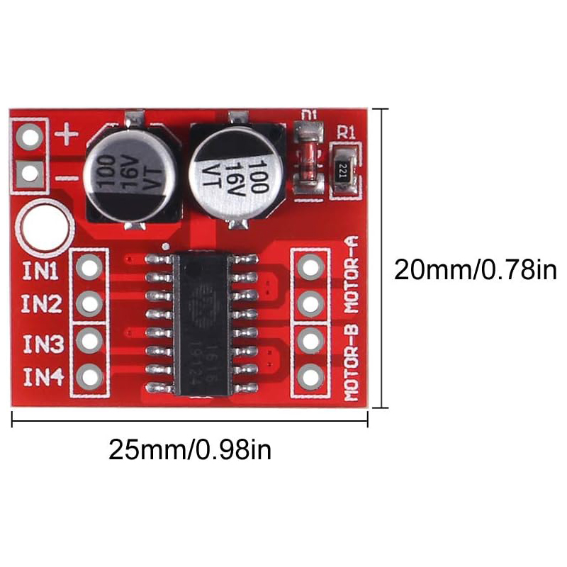 10PCS L298N 미니 DC 모터 드라이버 모듈 1 - L298N Module 리뷰 및 가격