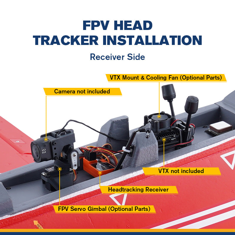 FMS 모델 항공기 FPV 싱크파일럿 헤드트래커 세트  - Pan Tilt Bracket 리뷰 및 가격