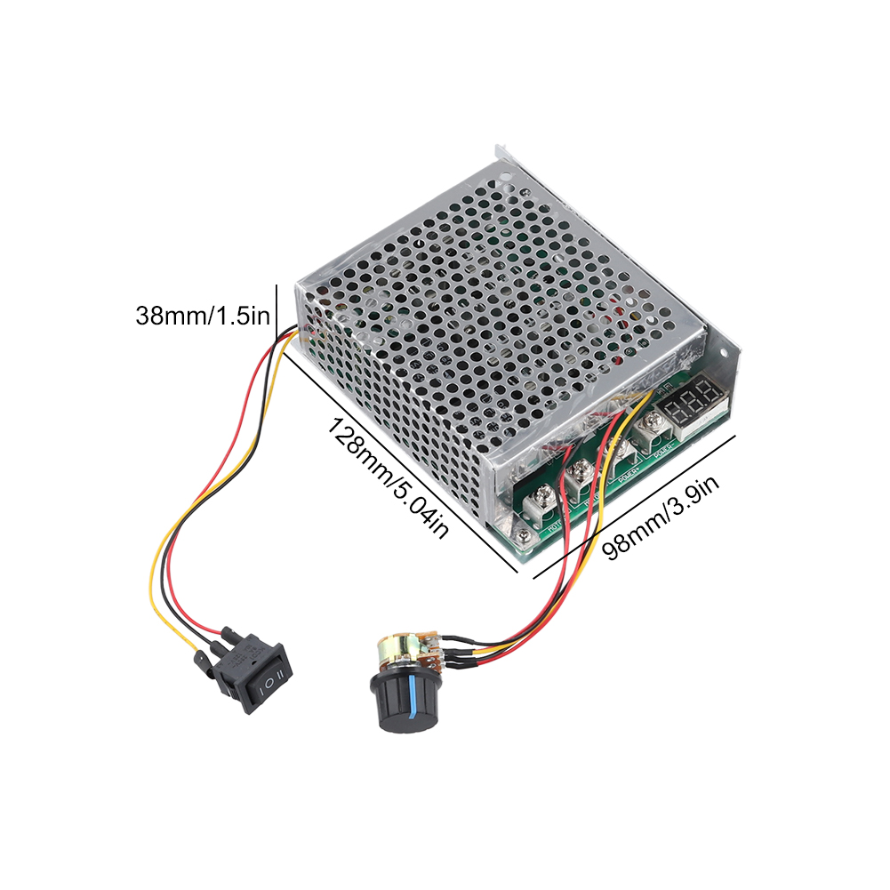 PWM DC 모터 속도 컨트롤러 DC 10-55V 디지 - Motor Driver Module 리뷰 및 가격