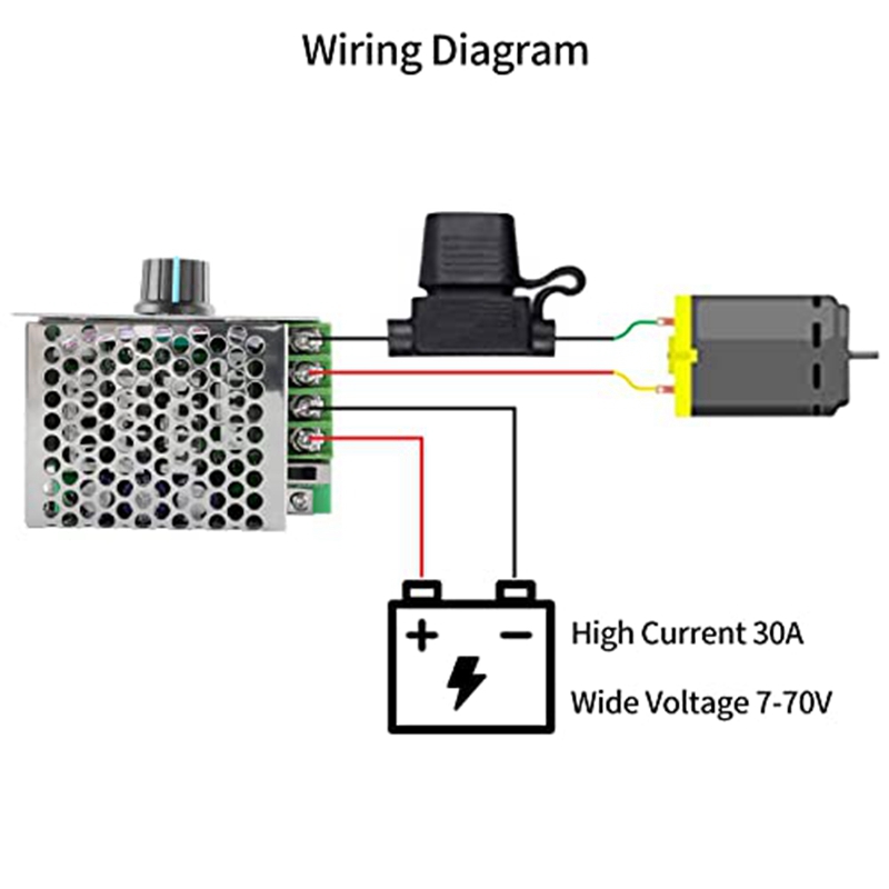 DC 모터 속도 컨트롤러 PWM 컨트롤러, 7-70V  - Dc Motor 리뷰 및 가격