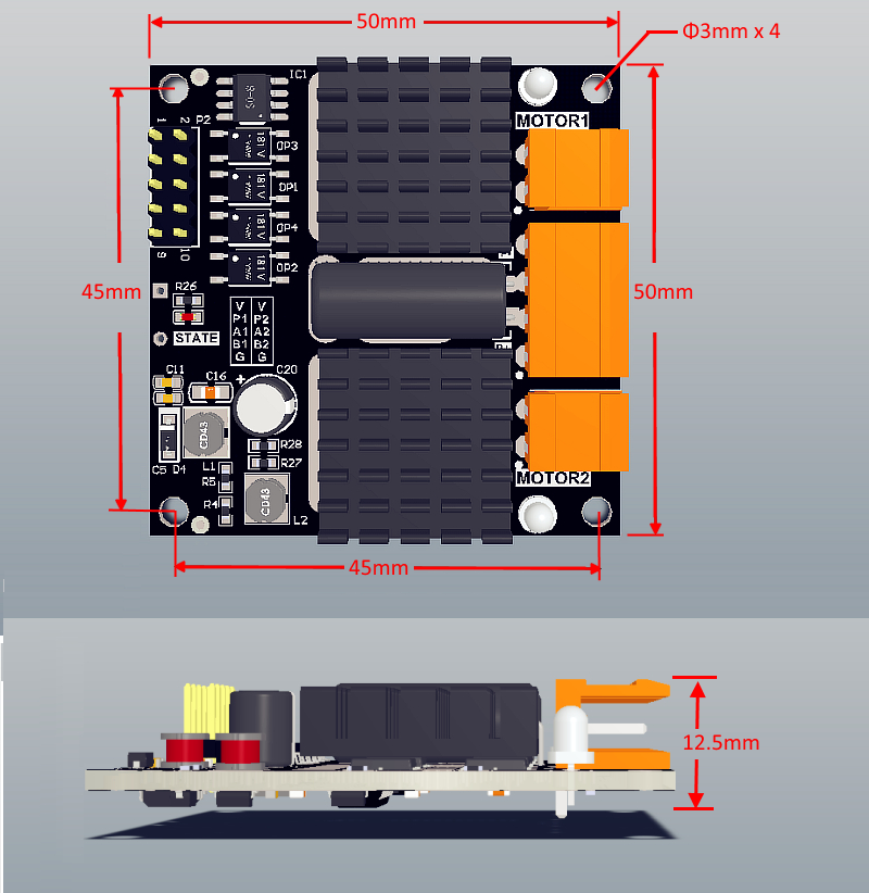 아두이노 24V 모터 드라이버 보드, 고전력 듀얼 DC - Motor Driver Module 리뷰 및 가격