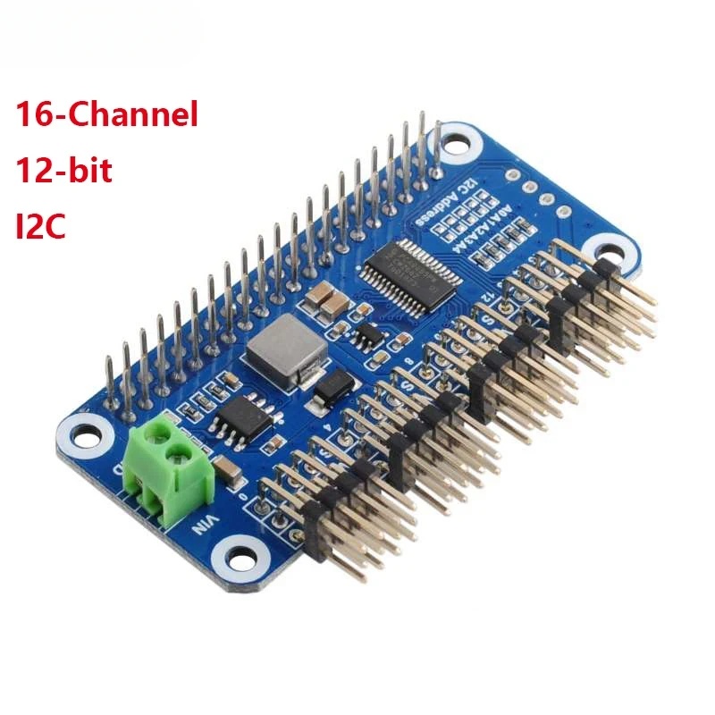 16채널 PWM 서보 모터 드라이버 HAT 모듈 쉴드  - Motor Driver Module 리뷰 및 가격