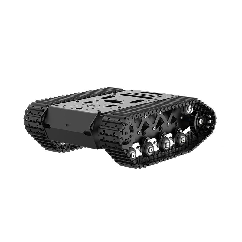 강력한 충격 흡수 탱크 섀시, 모터 서스펜션, 모든 금 - Tracked Robot Chassis 리뷰 및 가격