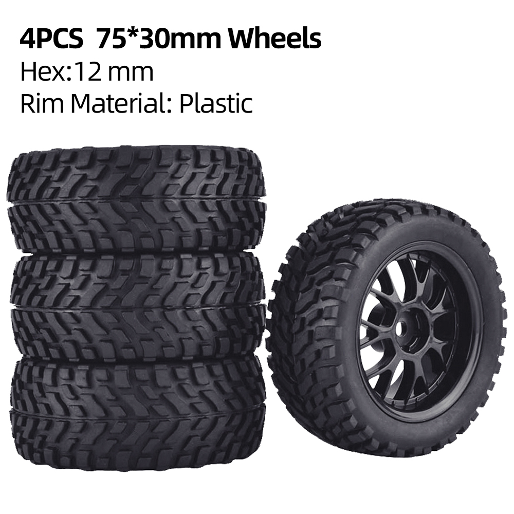 9imod 4개 75mm 고무 RC 휠 12mm 육각  - Omni Wheel 리뷰 및 가격