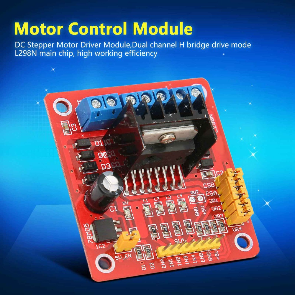 L298N 스테퍼 모터 드라이버 모듈 5V-35V 2A - L298N Module 리뷰 및 가격