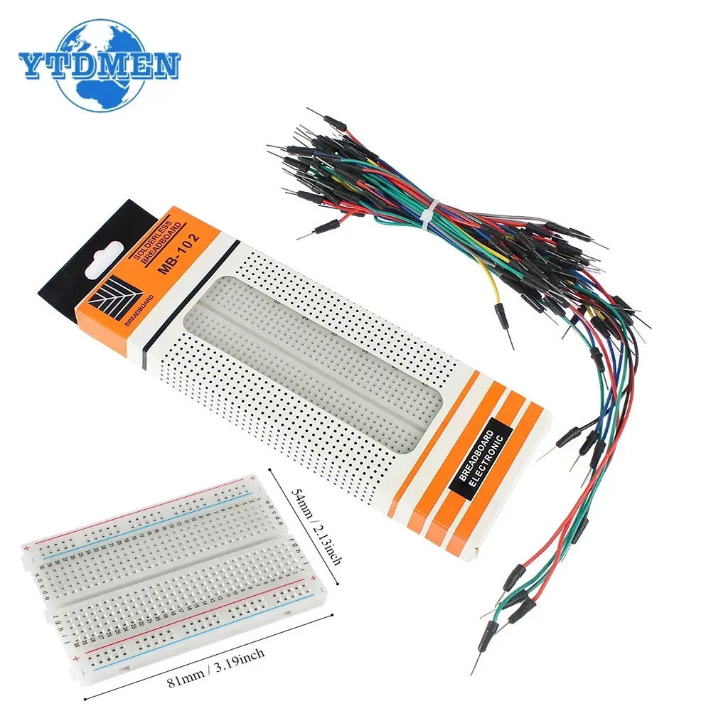 MB-102 브레드보드 400 830 포인트 솔더리스  - Microbit Robot 리뷰 및 가격