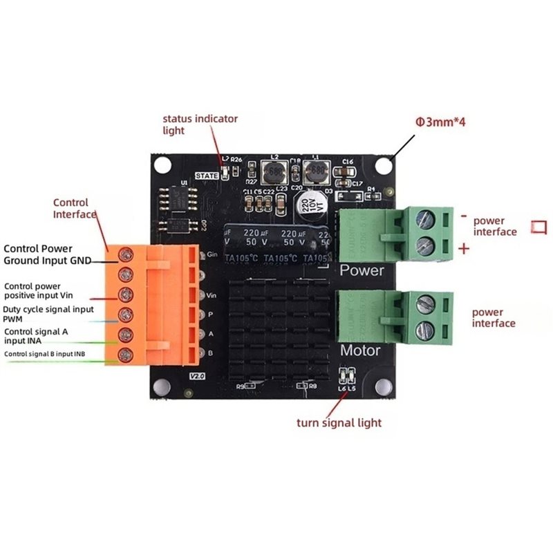AT02-12V 24V 16A 고출력 DC 모터 드라이 - Motor Driver Module 리뷰 및 가격
