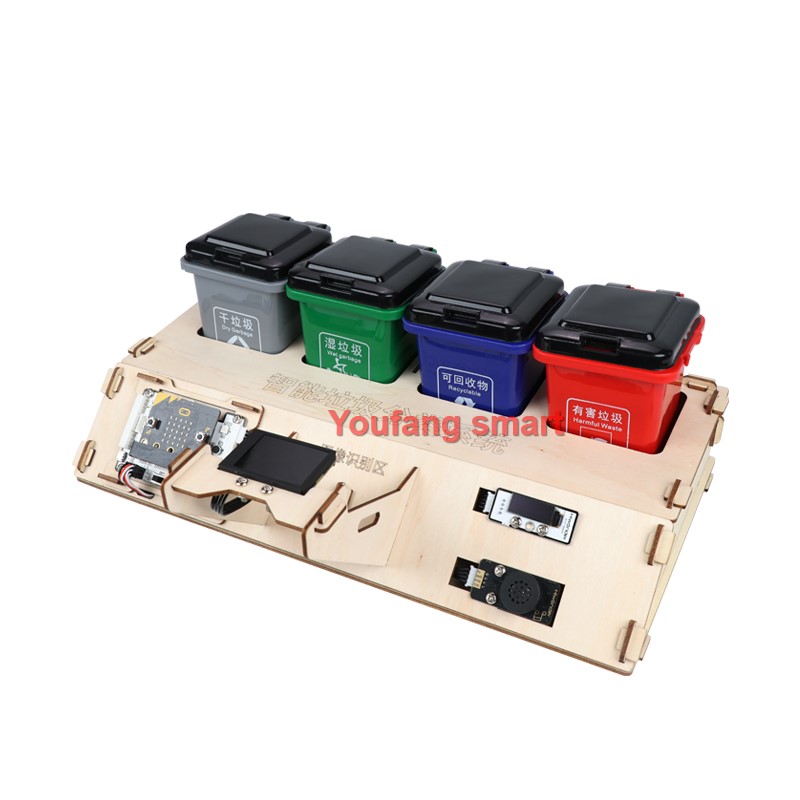 AI 비전 폐기물 분류 로봇 키트, 마이크로 비트 V2 - Microbit Robot 리뷰 및 가격