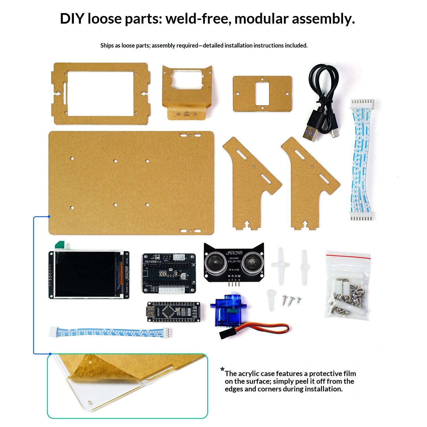 초음파 센서 레이더 스캐너 DIY 키트, 0-180도  - Servo Kit 리뷰 및 가격